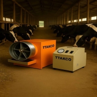 سیستم مه پاش گاوداری | رطوبت ساز دامداری